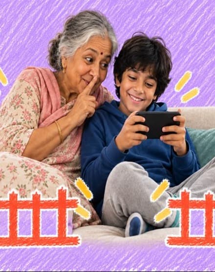 “But Dadi said I could!”