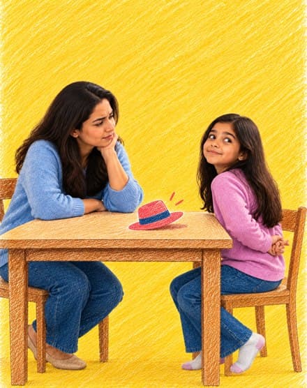 "My Daughter Lies At The Drop Of A Hat"