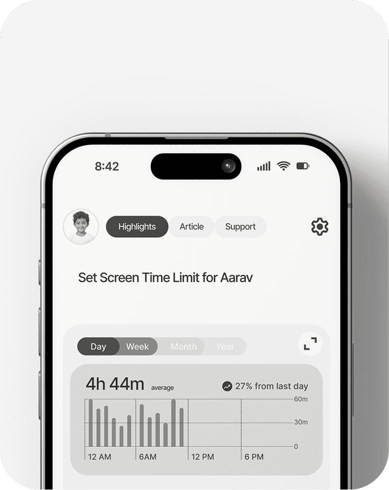 Set limits and alerts